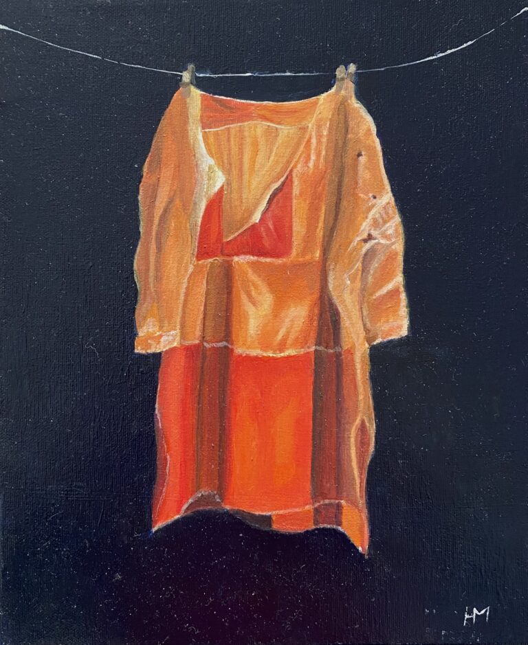 Het Jasje van Jopie, Oils on canvas